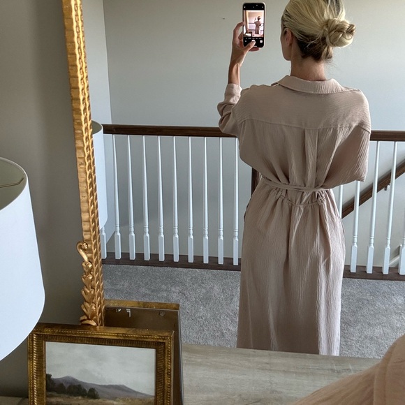 MAX STUDIO tan button through maxi - Picture 3 of 4